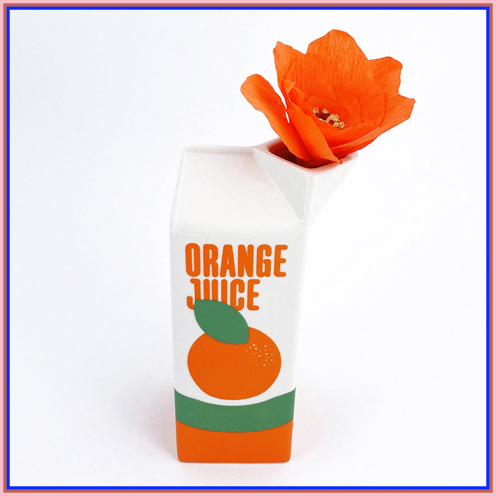 Vase Orange Juice FLUID MARKET Walter homestyle